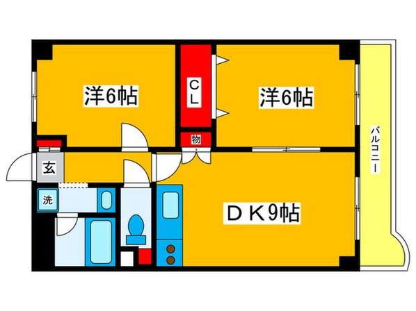 浦安タウンハウスの物件間取画像